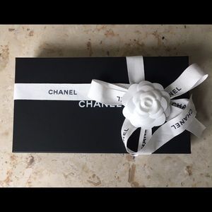 Chanel Box, Ribbon & Camellia